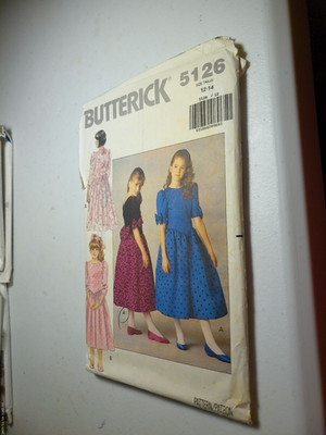 Butterick 5126 Dress size 12-14