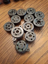 Lot Of 5 Pin Tube Sockets Bakelite