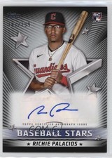 2022 Topps Update Baseball Stars Black 181/199 Richie Palacios #BSA-RP Auto f4o
