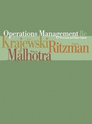 Operations Management: Process and Value Chains (8th Edition)