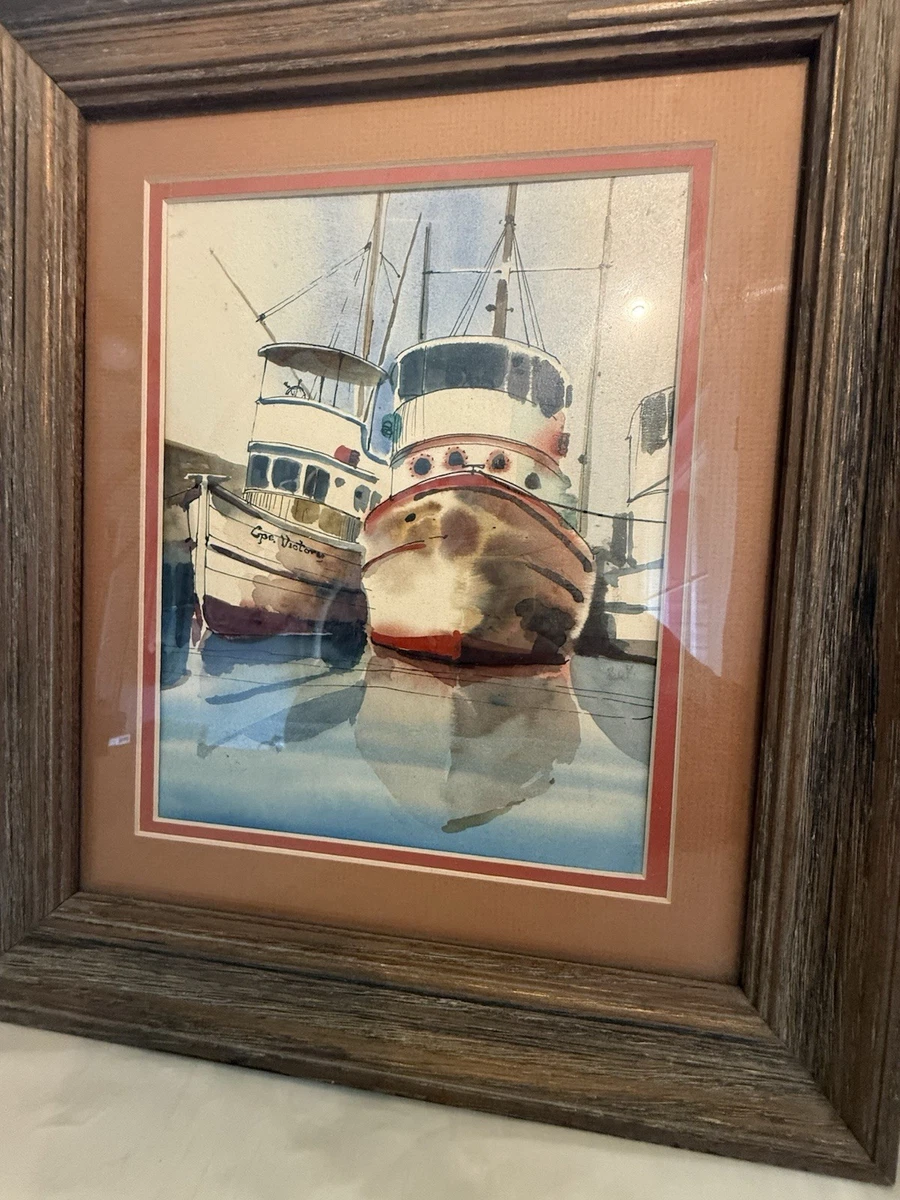 Watercolor Painting Original Nautical Art Paintings for sale | eBay
