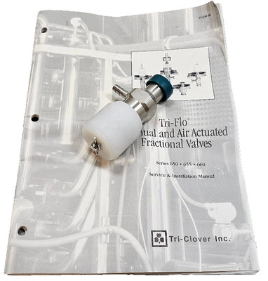 Alfa Laval Tri-Clover Tri-Flow 660 660-10-40hn-1/2x-1/4-c-316l Muster Ventil