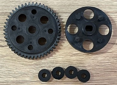 SPUR GEAR 48T & CARRIER SET For Duratrax Firehammer Smartech Carson XTM FG 1/5