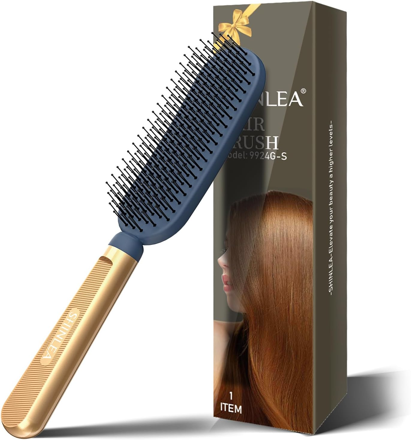 Detangler Hair Brush for Wet & Dry Hair, Blow-Drying Styling Hairbrush for Women