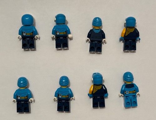 Retired Lego City Artic Explorers - 8 Minifigures Crew From Mobile Base Set - Picture 5 of 21