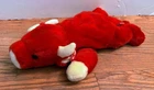 TY Beanie Buddy Snort Red Bull Plush Doll Stuffed Animal Vintage NWT