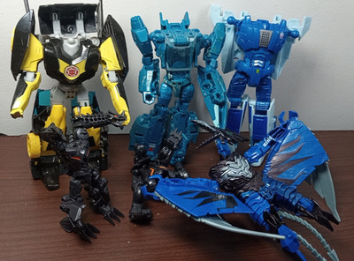 Transformers Toys Mixed Lot Incomplete For Parts Repair Vehicles