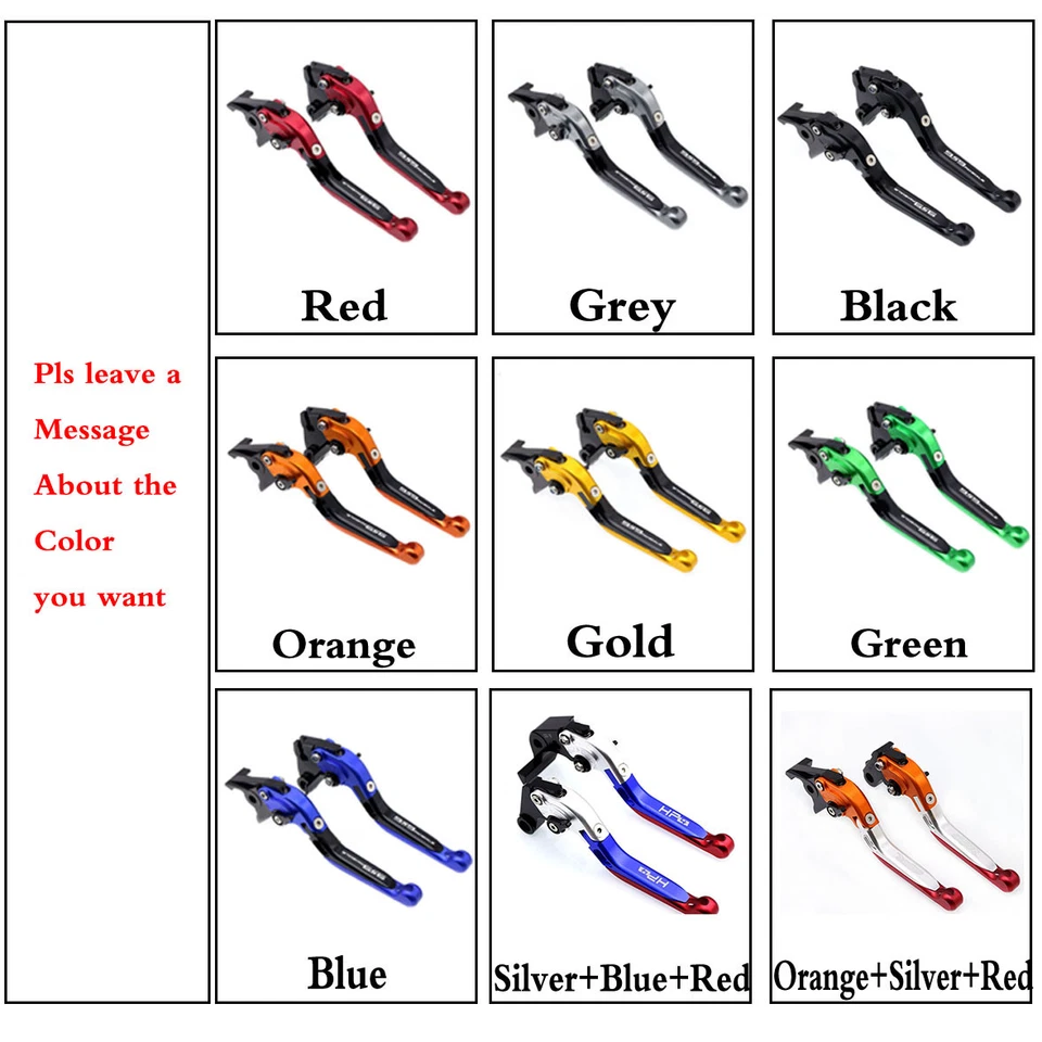 Nuevo embrague de freno ajustable CNC palancas extensibles plegables para Suzuki TL1000S 97-01 Foto 2 de 4