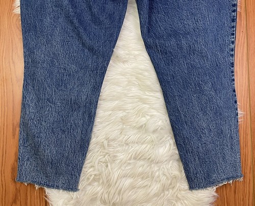 Jeans skinny nuovi con etichette Abercrombie & Fitch Curve Love orlo grezzo taglia 36/22R - Foto 6 di 9
