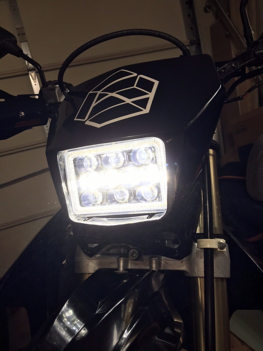 LED Headlight Mounting Bracket Kit – Fits Suzuki DR650 / DRZ400 & 4X6 Lights