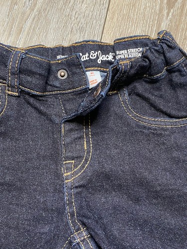 Cat & Jack Toddler Skinny Super Stretch Jean Dark Blue 3T - Picture 15 of 15
