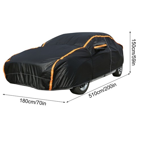 XXL Waterproof Full Car Cover Rain UV Resistant Protection For All Weather J9F5 - Picture 13 of 19