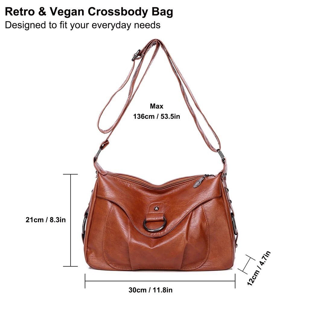 Women Handbags Designer Shoulder Tote Bag Ladies Purse Crossbody