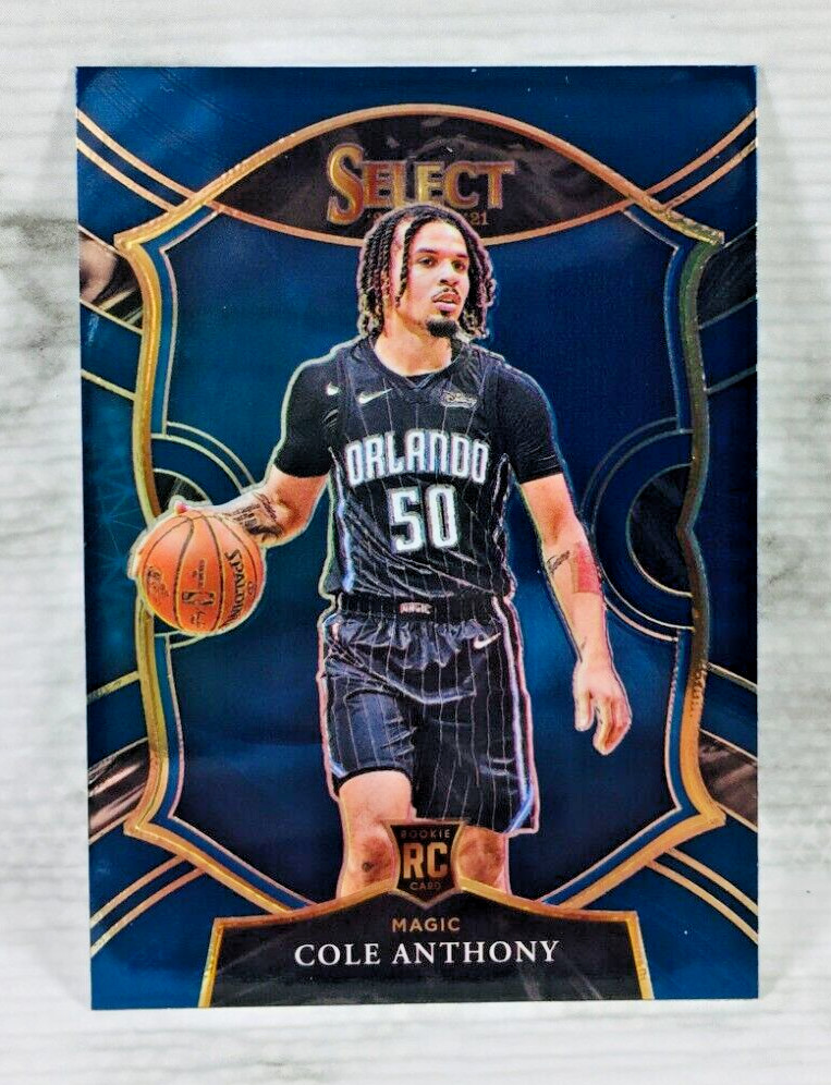 2020-21 PANINI SELECT #75 COLE ANTHONY RC ROOKIE RETAIL BLUE (CONCOURSE)