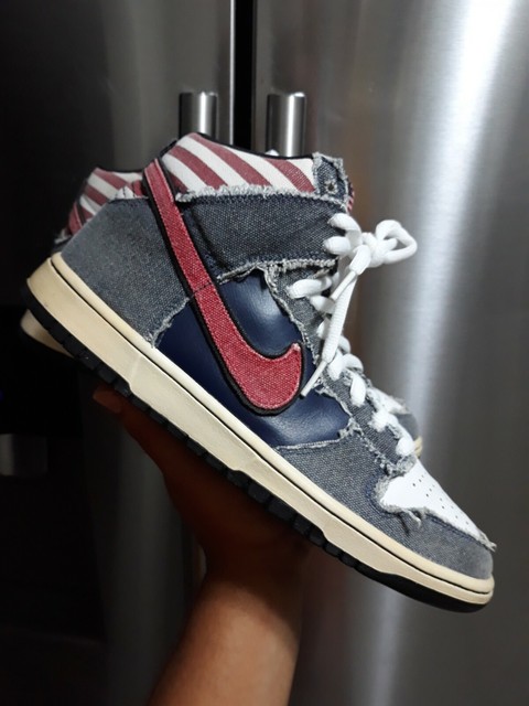 Nike Sb Dunk High Born In The USA 2010 Size 9.5 | eBay