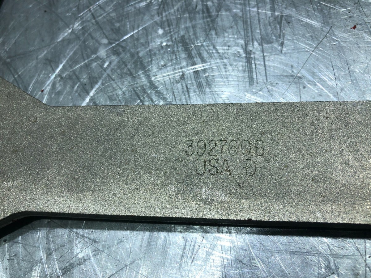 Cummins ISL-G, ISC 8.3 Engine Stiffener Cover Plate 3927606 OEM | eBay