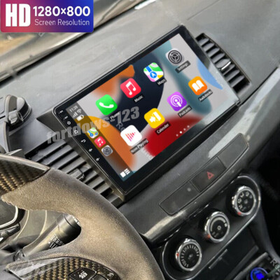 #ad #ad 10 in For Mitsubishi Lancer 2008 2013 Apple Carplay Android 12 Car Stereo Radio $115.74