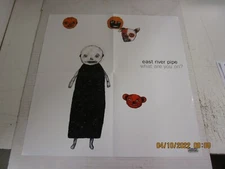 EAST RIVER PIPE What Are You On? Promo Poster New! Unused! Merge Records 2006