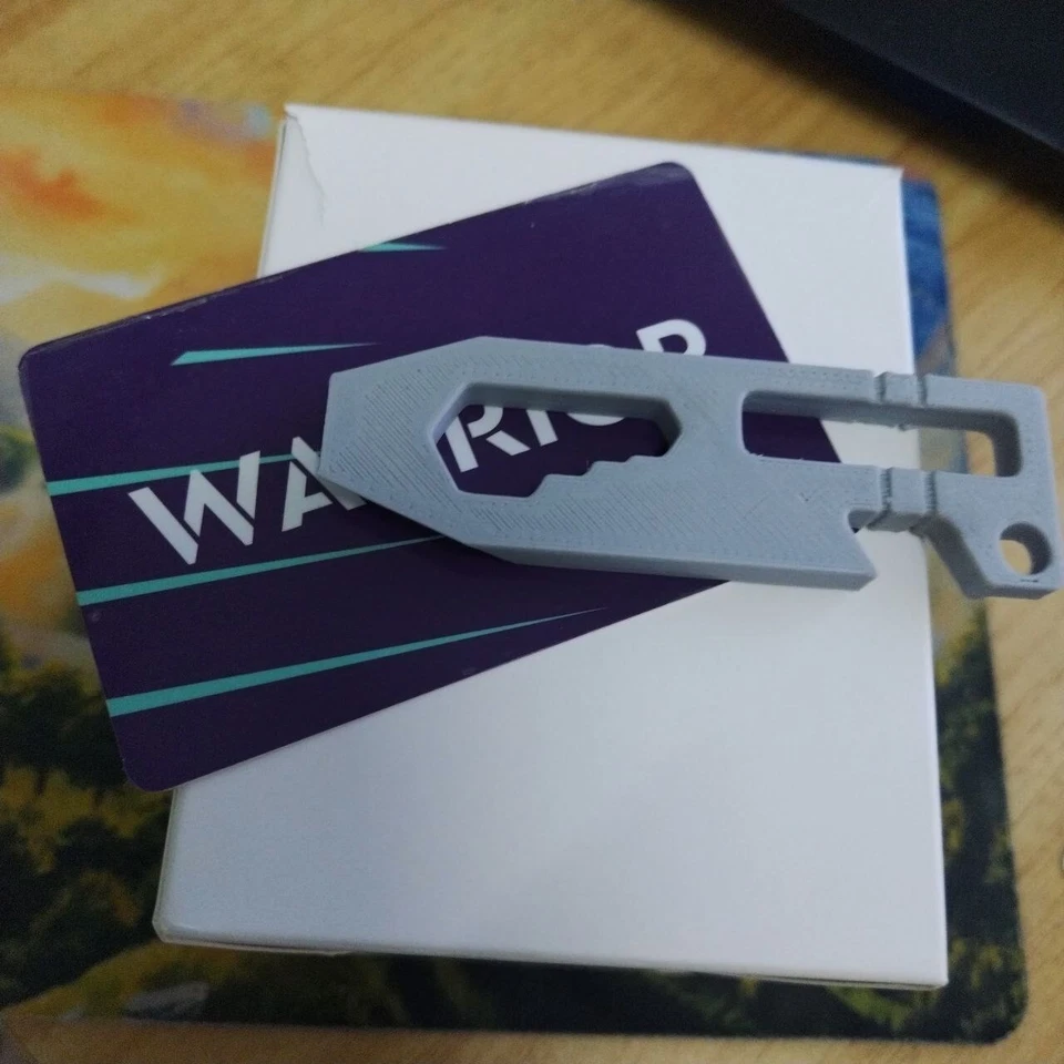 Multi-Function EDC Keychain Tool – 5-in-1 Compact Utility Tool (3D Printed) - Image 3 of 3