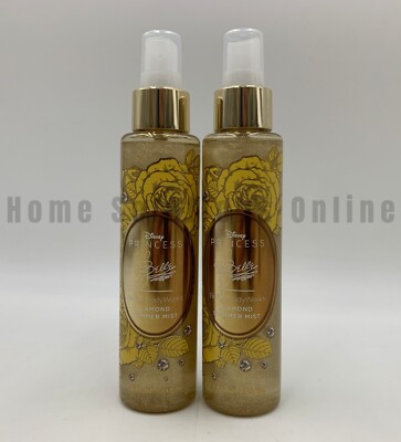 Bath & Body Works Disney Princess Belle Diamond Shimmer Mist S/2 #9340