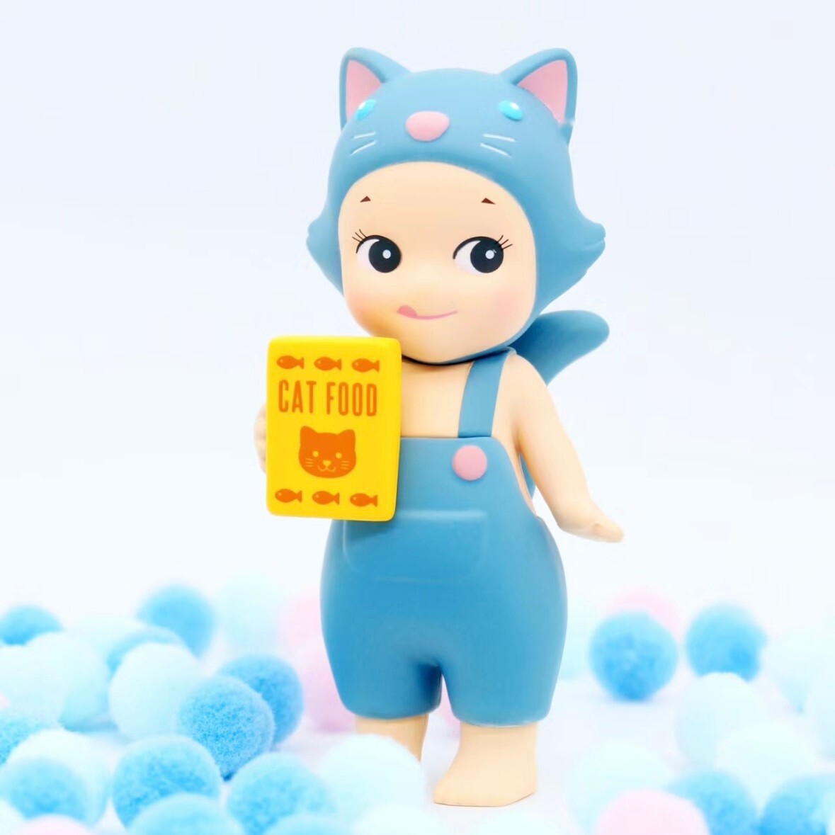 Authentic Sonny Angel Cat Life series mini figure Bluish