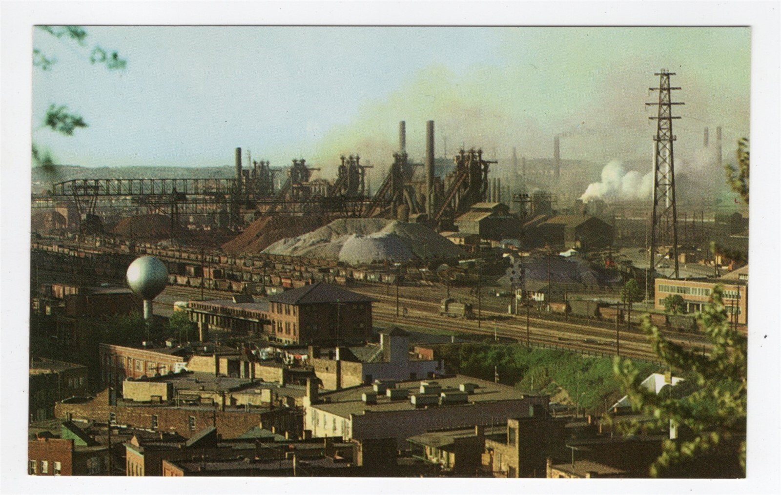 ALIQUIPPA PA VIEW OF J & L STEEL MILL CIRCA 1960'S eBay