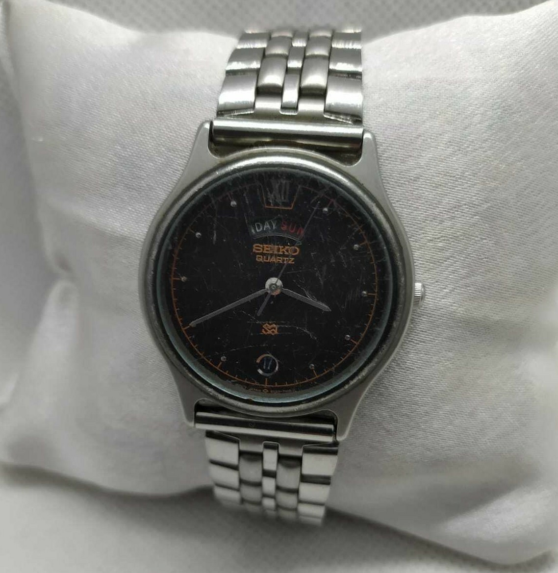 時計 SEIKO SQ QUARTZ 5Y23-7060 DAY DATE SUWA SEIKO SQ QUARTZ 5Y23-7060 DAY DATE SUWA