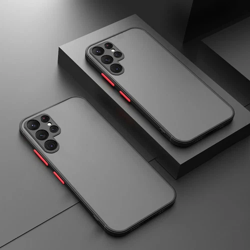 US Matt Case Kamera Abdeckung für Samsung Galaxy S22 Ultra Clearance Verkauf Neu - Bild 5 von 12