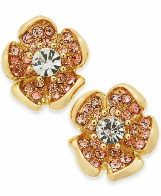 Flores y Plantas Anthropologie piedra Pendientes de Moda