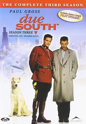 DUE SOUTH - SEASON 3 (DVD, 2004, 4-DISC SET)-BRAND NEW!!!