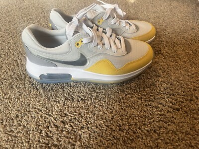 NEW Size 5Y - Nike Air Max Motif Photon Dust Yellow