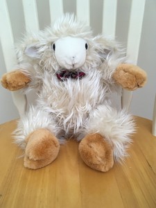 cuddly sheep toy