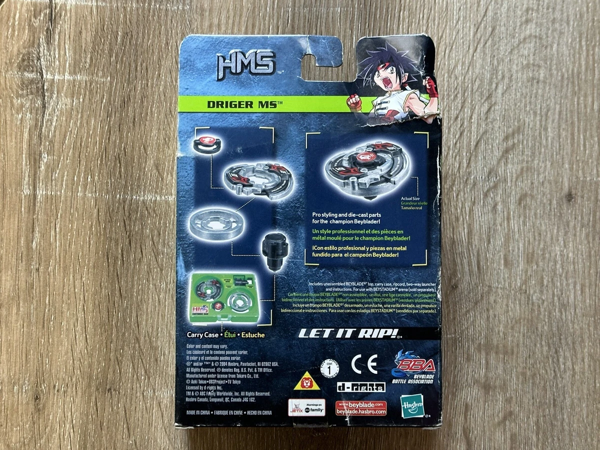 HASBRO Master Driger Original Series Spin Gear Beyblade, BBA Champion Ship  Series Recolor, A-37