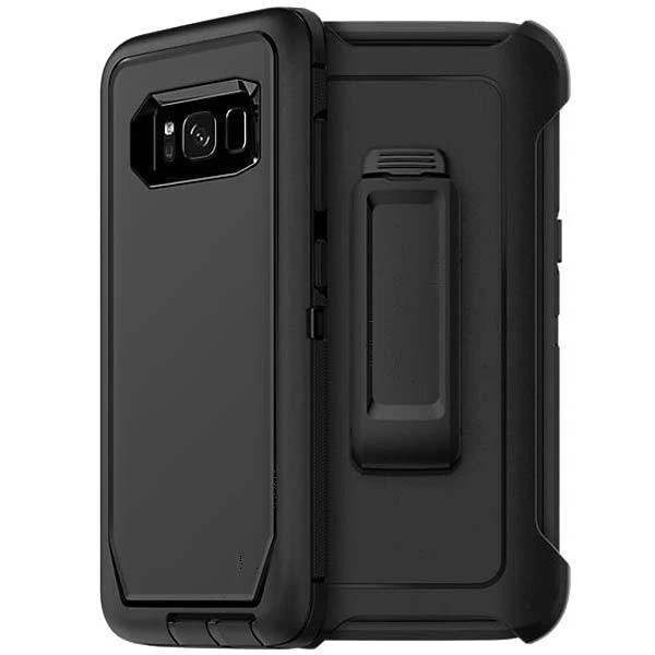For Samsung Galaxy S8 / S8 Plus Case Shockproof Series Fits Defender Belt Clip - Image 2 of 4