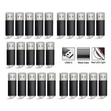 10/50/100 Pack 8GB USB 2.0 Flash Drive Memory Stick External Thumb Drives LOT
