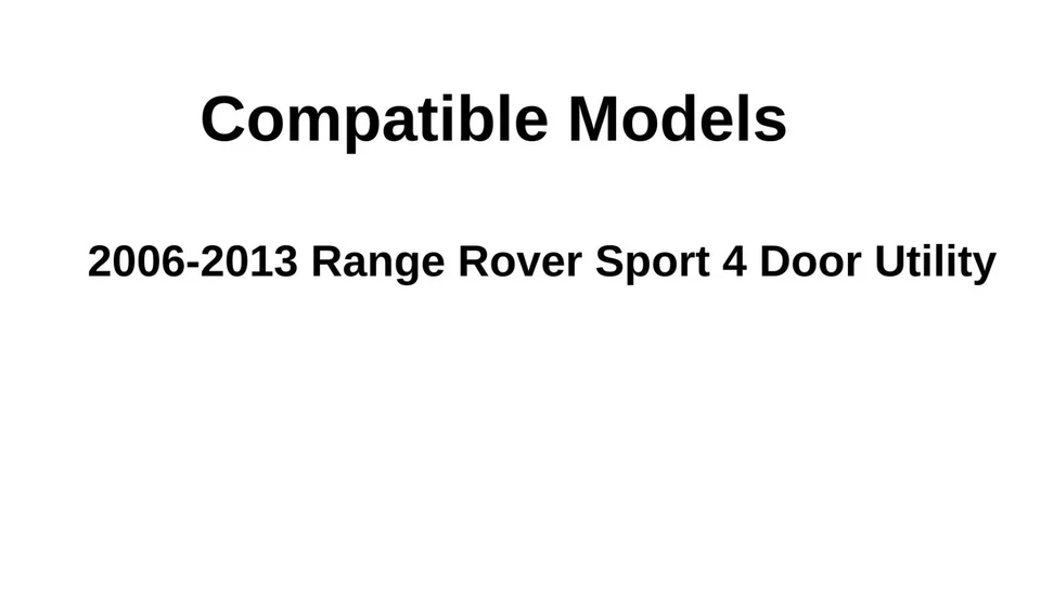 Fits 06-13 Land Rover Range Rover Sport Driver Left Side Front Door Window Glass Foto 4 de 4