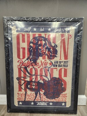 限定　Guns N' Roses 2022　Lithograph ポスター Official Guns N' Roses lithographs (2022-2023). What is your