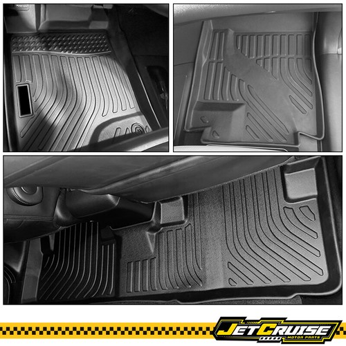 Fits 12-16 Honda CR-V LX SE EX All Weather 3D Floor Mat Front Rear Carpets TPE - Picture 5 of 13