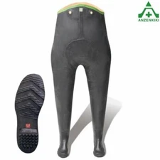KOHSHIN Rubber Chest Wader A0001AI Unlined Washable Boots with Easy Care