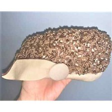 Ladies Beige Pillbox Hat, 1950's Vintage, Made by Arlette NY