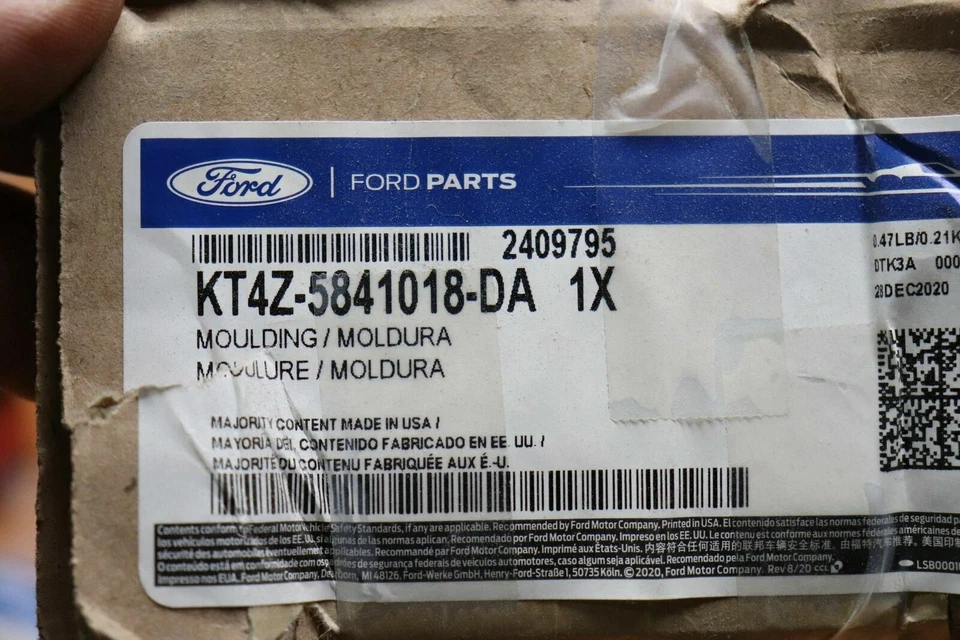 Ford Edge 2019 2020 manija de liberación OEM KT4Z5841018DA 19 20 Foto 4 de 4