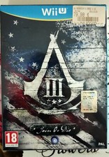 Nintendo Wiiu Assassin's Creed III/3 Join or Die Collector edition Nuova-Italia!