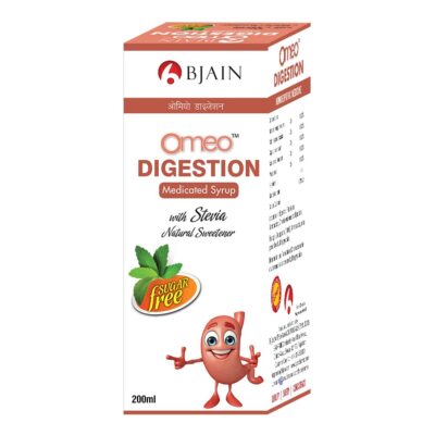 Bjain Omeo Homeopathic Digestion Syrup-Sugar Free 200ml