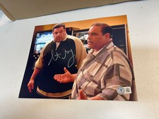 STEVE SCHIRRIPA Signed Sopranos 8x10 Autograph Photo BOBBY BACCALIERI W/VITO BAS