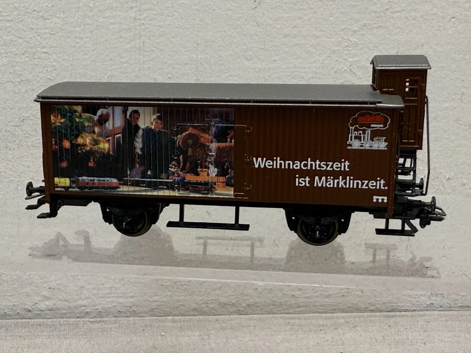 Märklin HO Scale Christmas Car "Christmas Time Is Marklin Time" NO BOX - Image 2 of 4