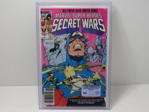 Marvel Super Heroes Secret Wars #7 1st App Spider-Women CBCS Raw Comic Review 8