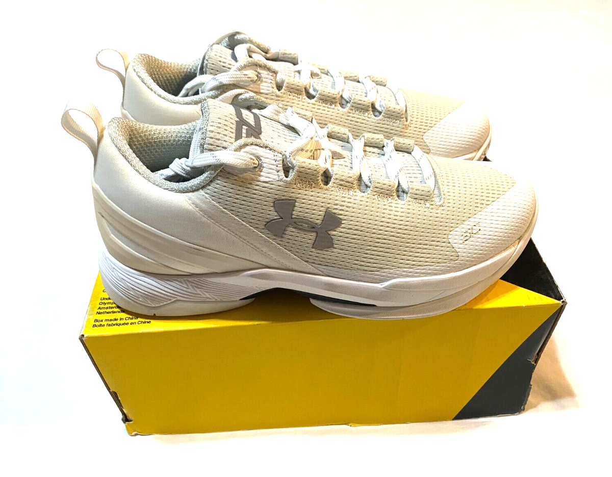 New Under Armour Curry 2 Low White/Cream Basketball Shoes New Under Armour Curry 2 Low White/Cream Basketball Shoes