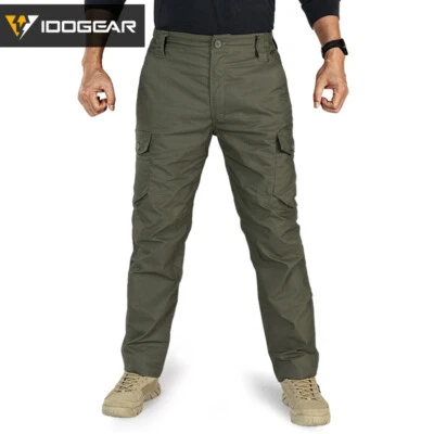 IDOGEAR EDW Airsoft Tactical Pants Black Military Pants Urban Trousers Cargo RG