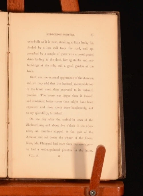 1868 3vol Myddleton Pomfret a Novel William Harrison Ainsworth First Edition - Image 4 of 4