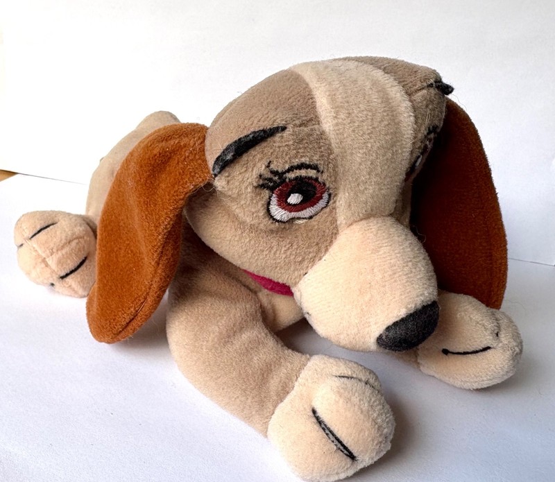 WALT DISNEY WORLD Lady and the Tramp PLUSH BEAN BAG LADY
